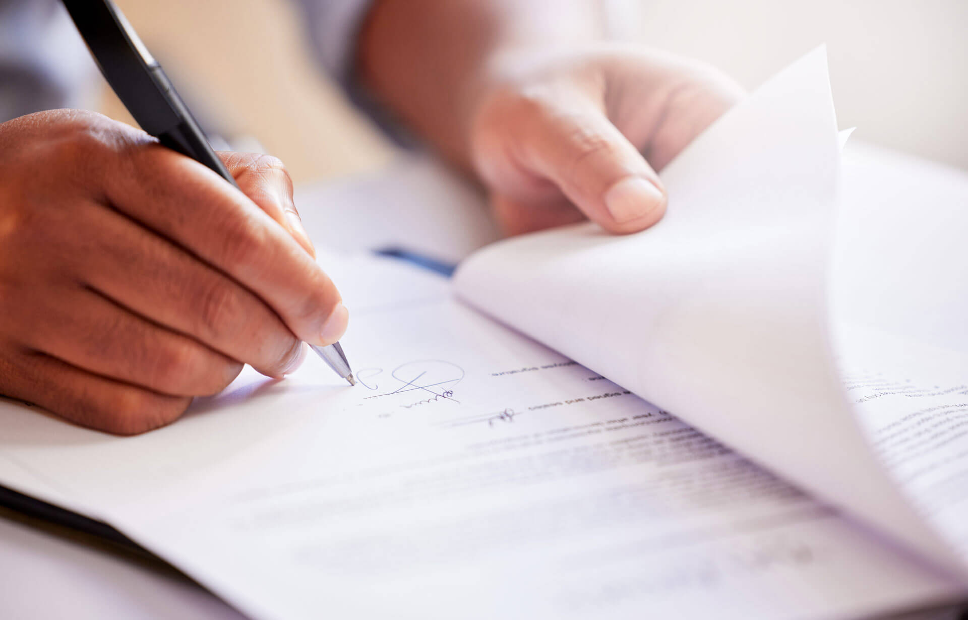 Signing Documents
